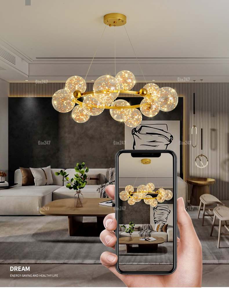 Đèn đom đóm phòng khách TL-8828/18