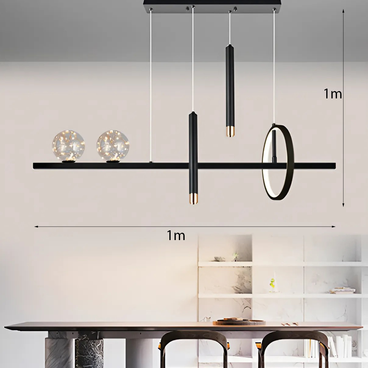 Đèn rọi bàn ăn dài TL-9006Bk