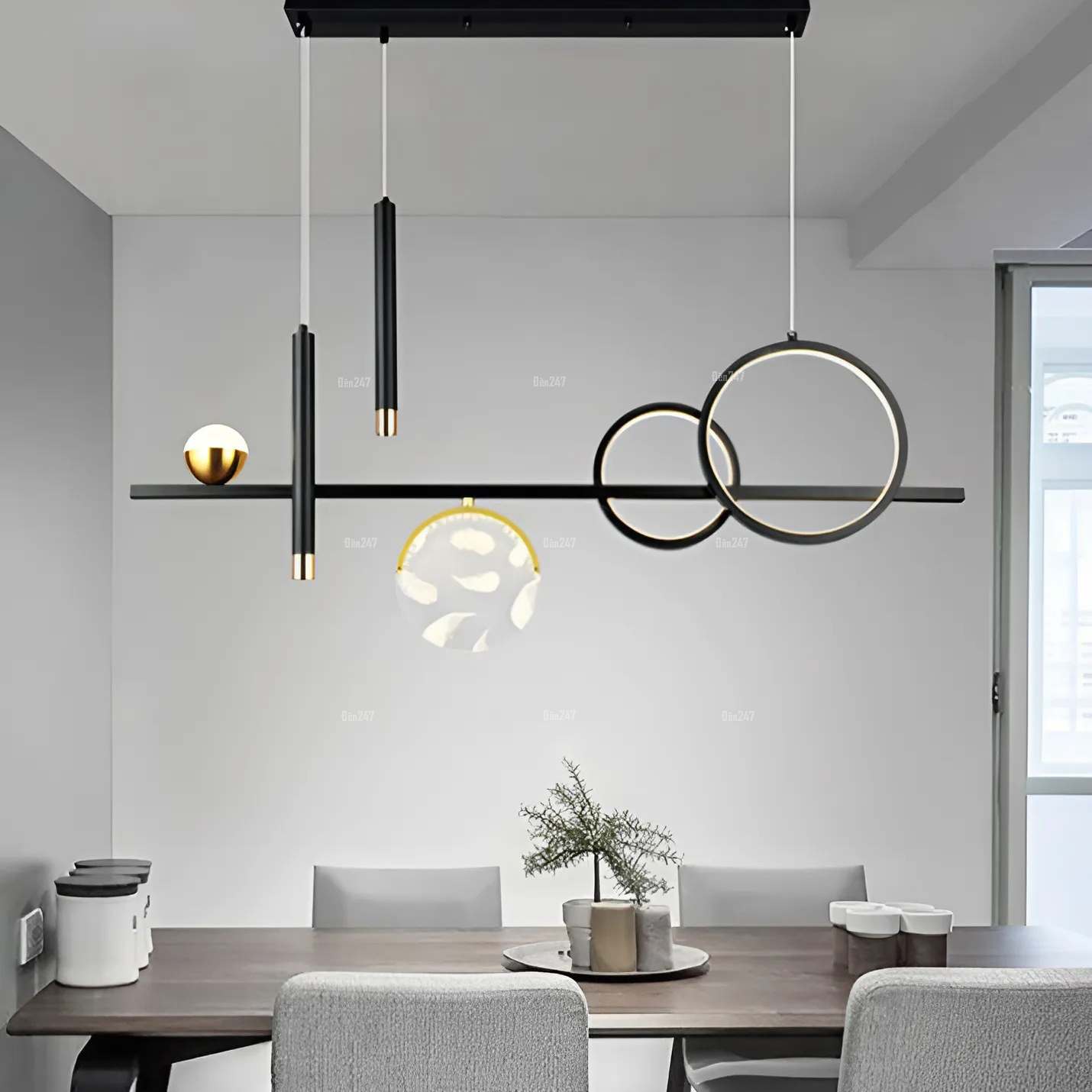 Đèn bàn trà TL-9015BK