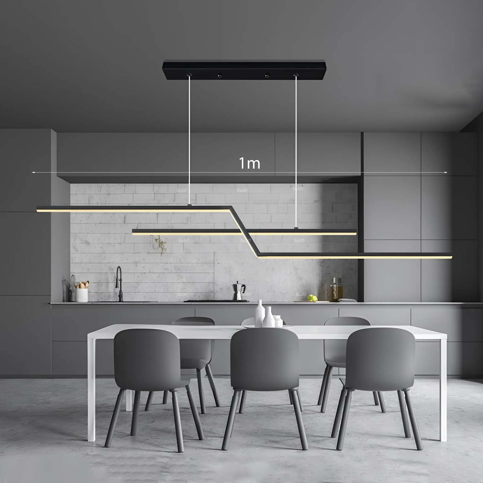 Đèn thả bàn đảo dài TL-9021