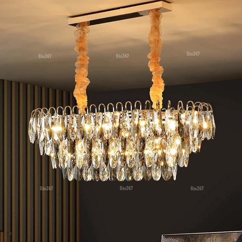 Đèn treo pha lê khói TPL-1601/L850