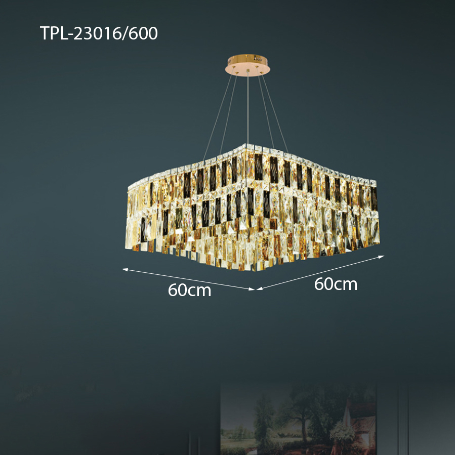 Đèn pha lê lượn sóng TPL-23016/600