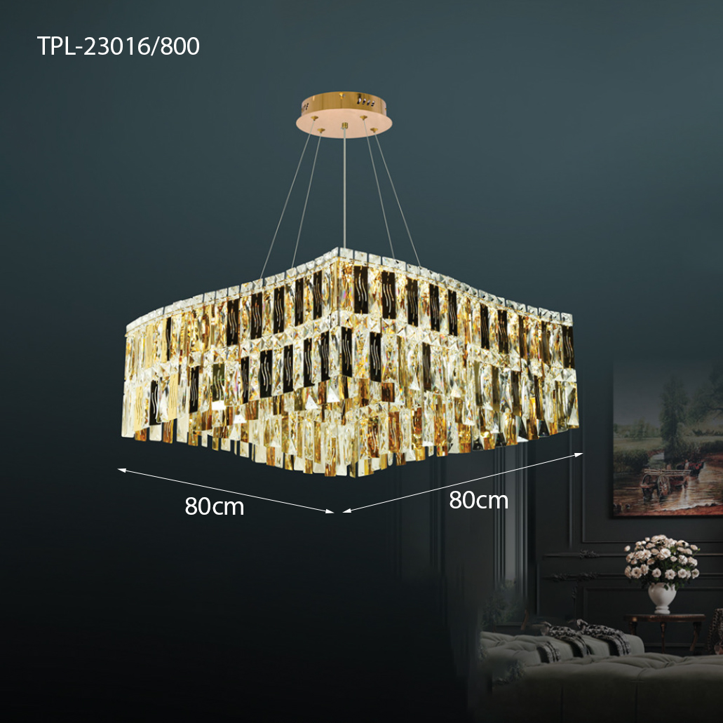 Đèn pha lê lượn sóng TPL-23016/800