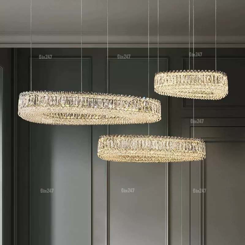 Đèn pha lê tam giác TPL-6349