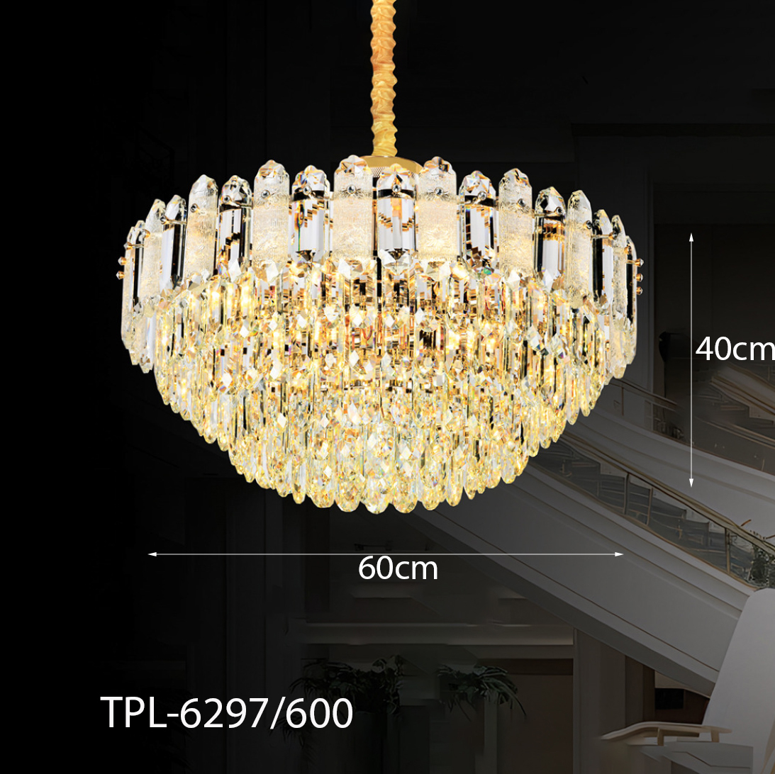Đèn chùm pha lê cao cấp TPL-6297/600