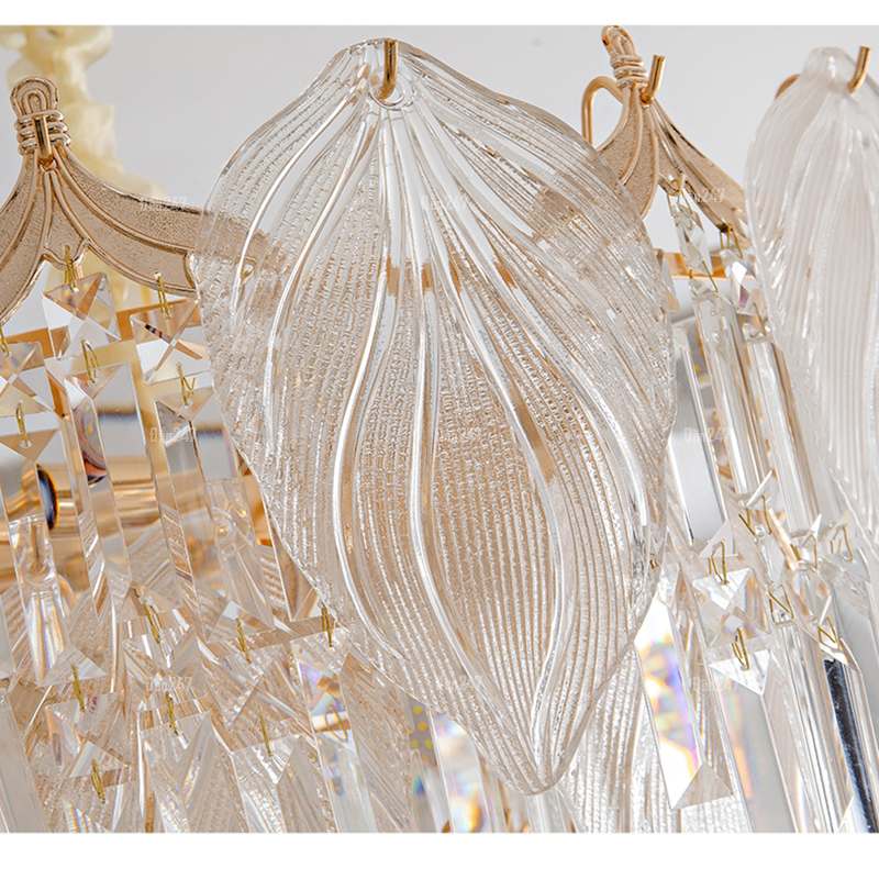 Đèn pha lê lá TPL-6298/600