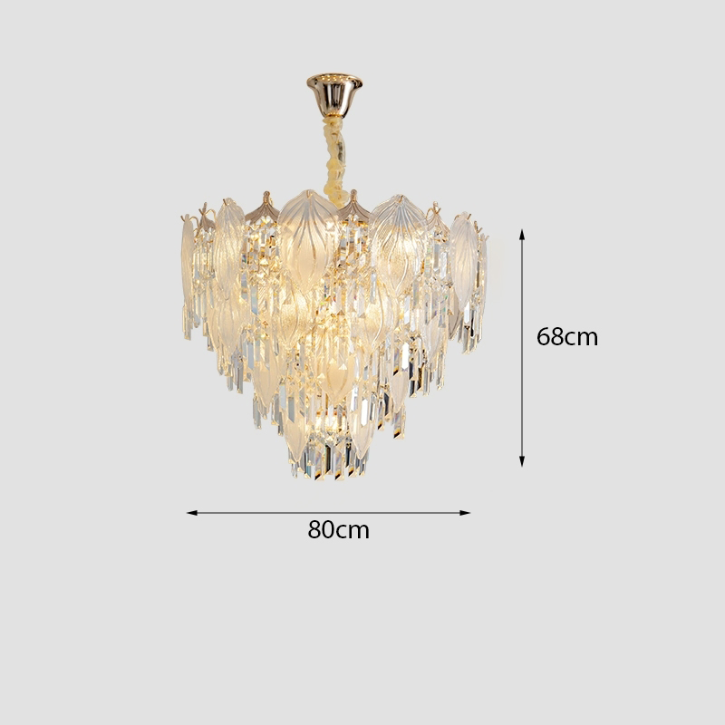 Đèn pha lê lá TPL-6298/800