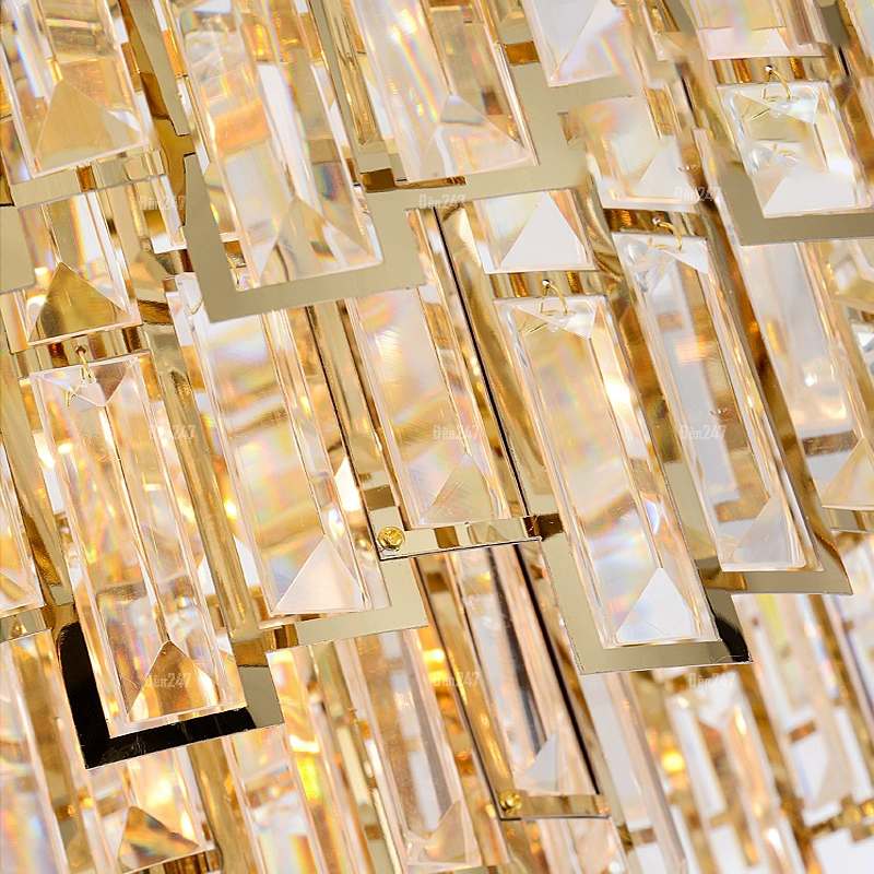 Đèn pha lê vàng TPL-6803/600