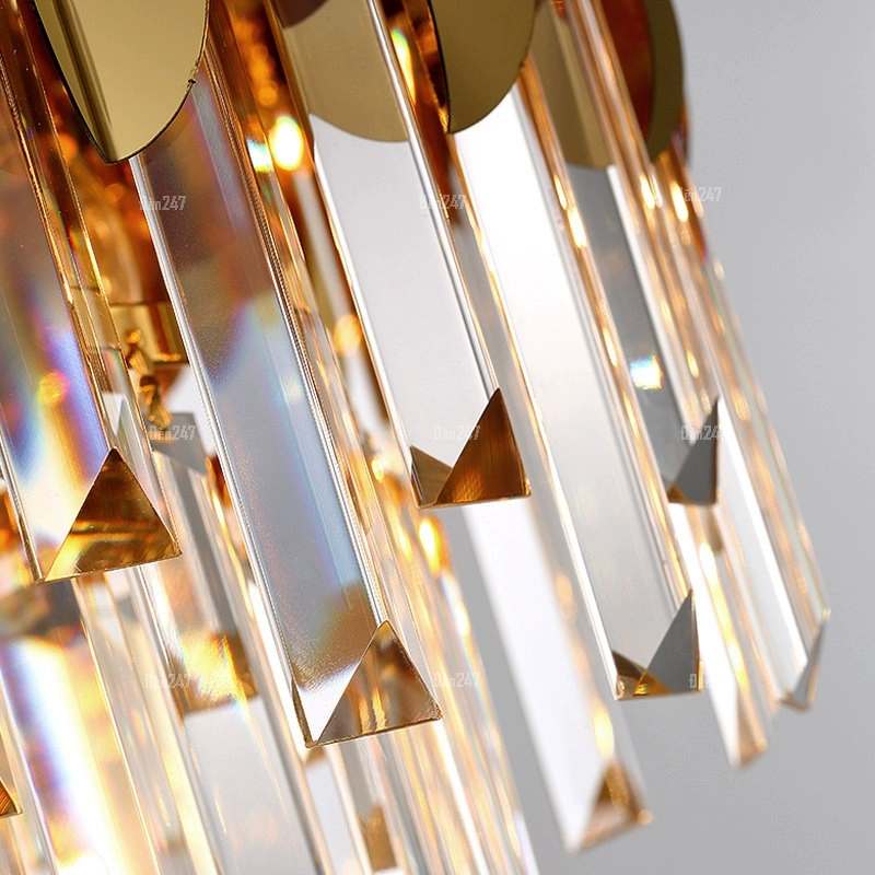 Đèn chùm pha lê thông tầng TPL-6935