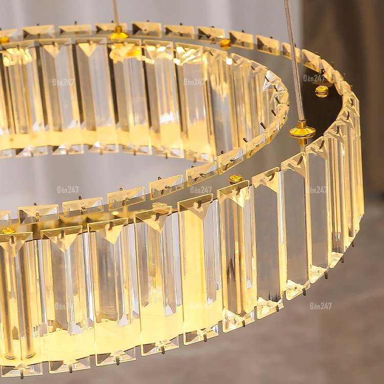 Đèn pha lê 5 vòng kết nối TPL-8607/5