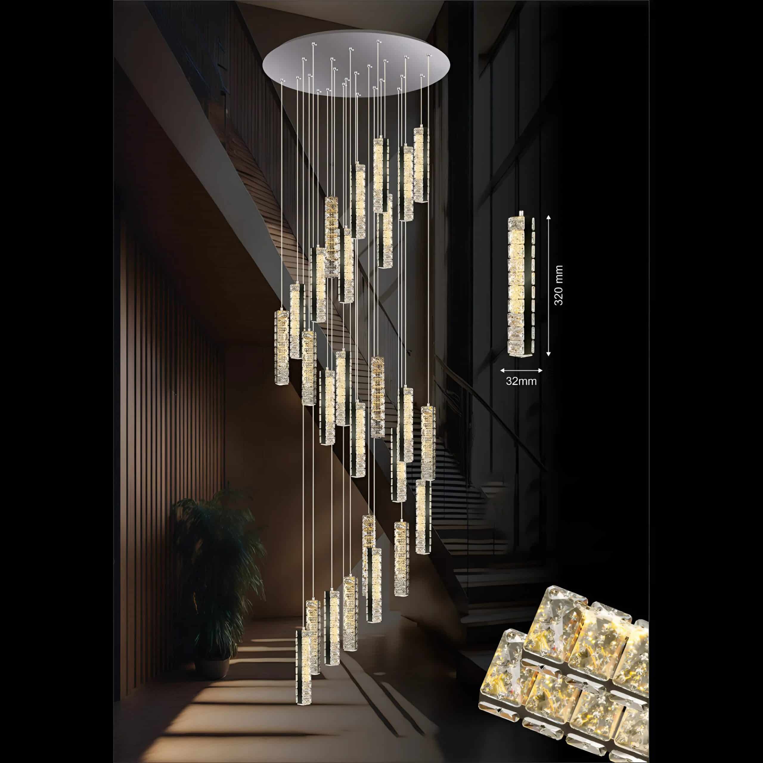 Đèn thông tầng cầu thang TPL-88042/1000