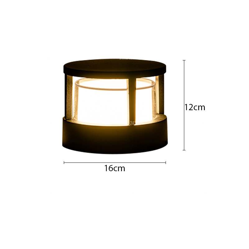 Đèn trụ tròn sân vườn TR-225