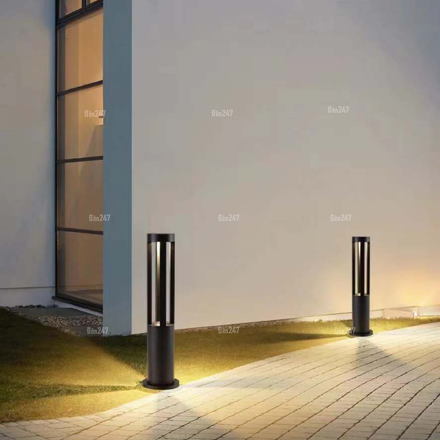 Đèn cột tròn hắt sân vườn TR-282B