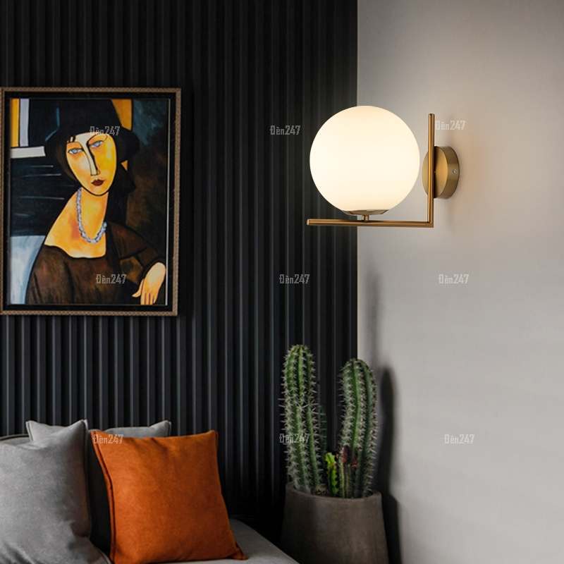 Đèn gắn tường hình cầu VB-039/GD