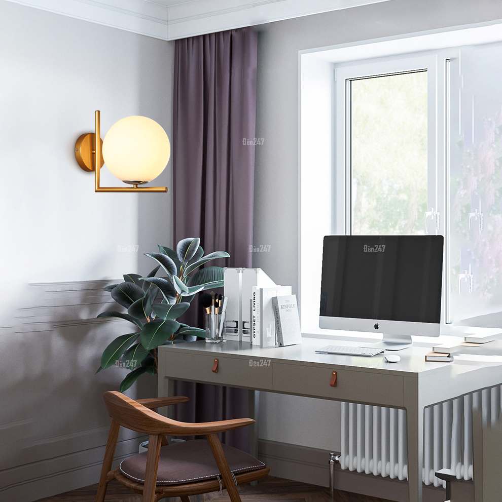 Đèn gắn tường hình cầu VB-039/GD