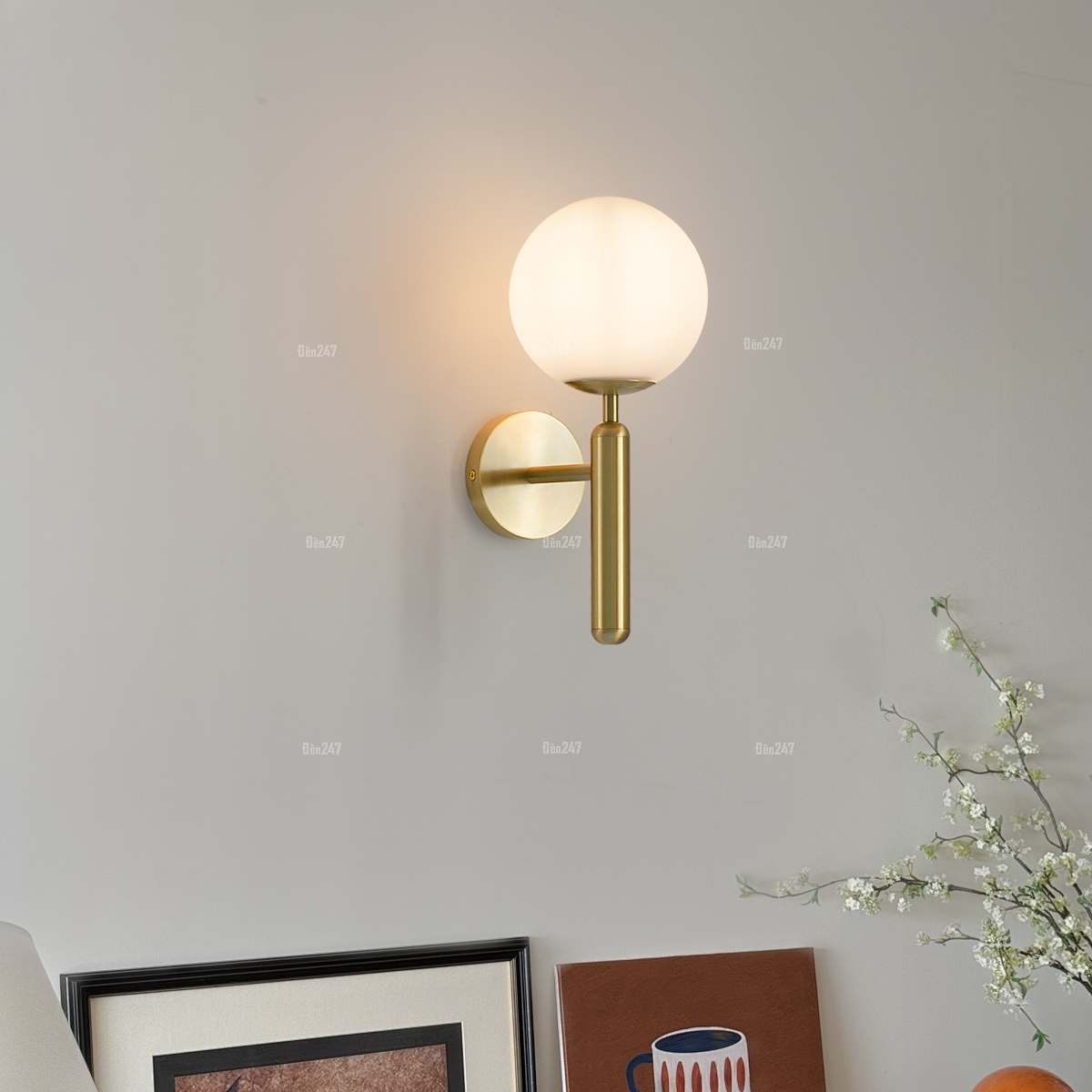 Đèn cầu gắn tường VB-1743/150