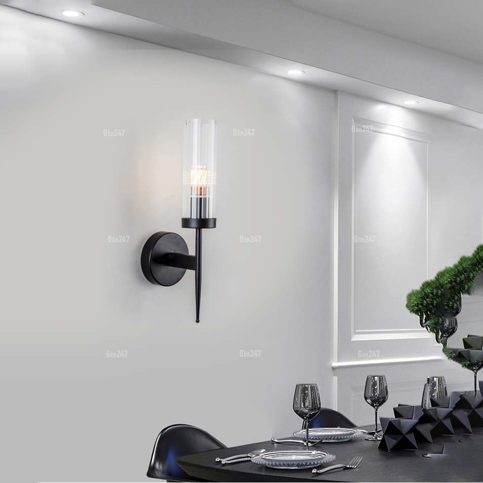 Đèn tường Bắc Âu VB-1758/1BK