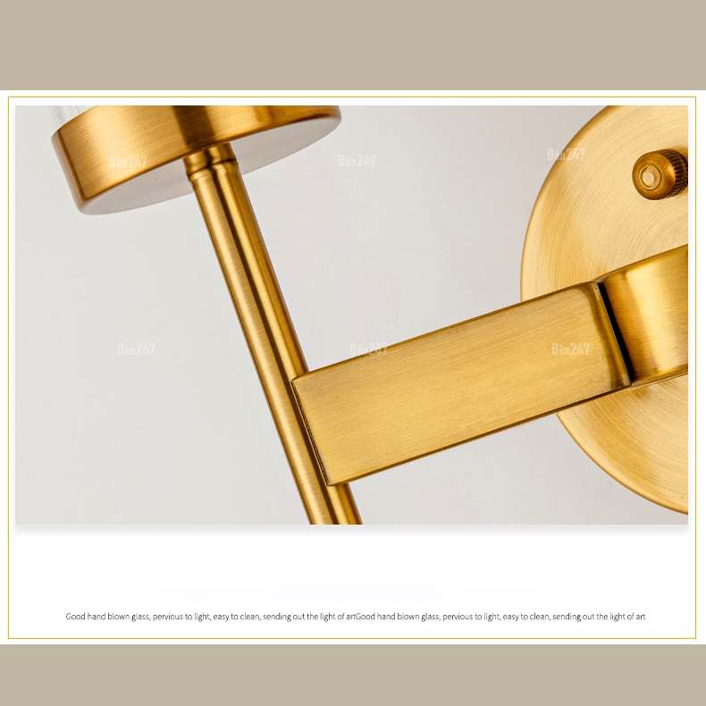 Đèn tường 1 tay kiểu Bắc Âu VB-1758/1GD