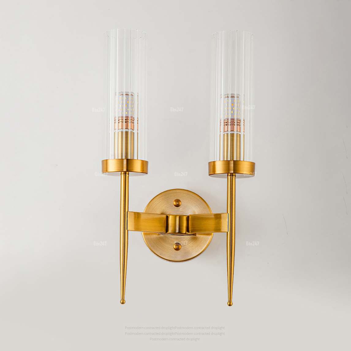 Đèn tường Bắc Âu 2 tay VB-1758/2GD