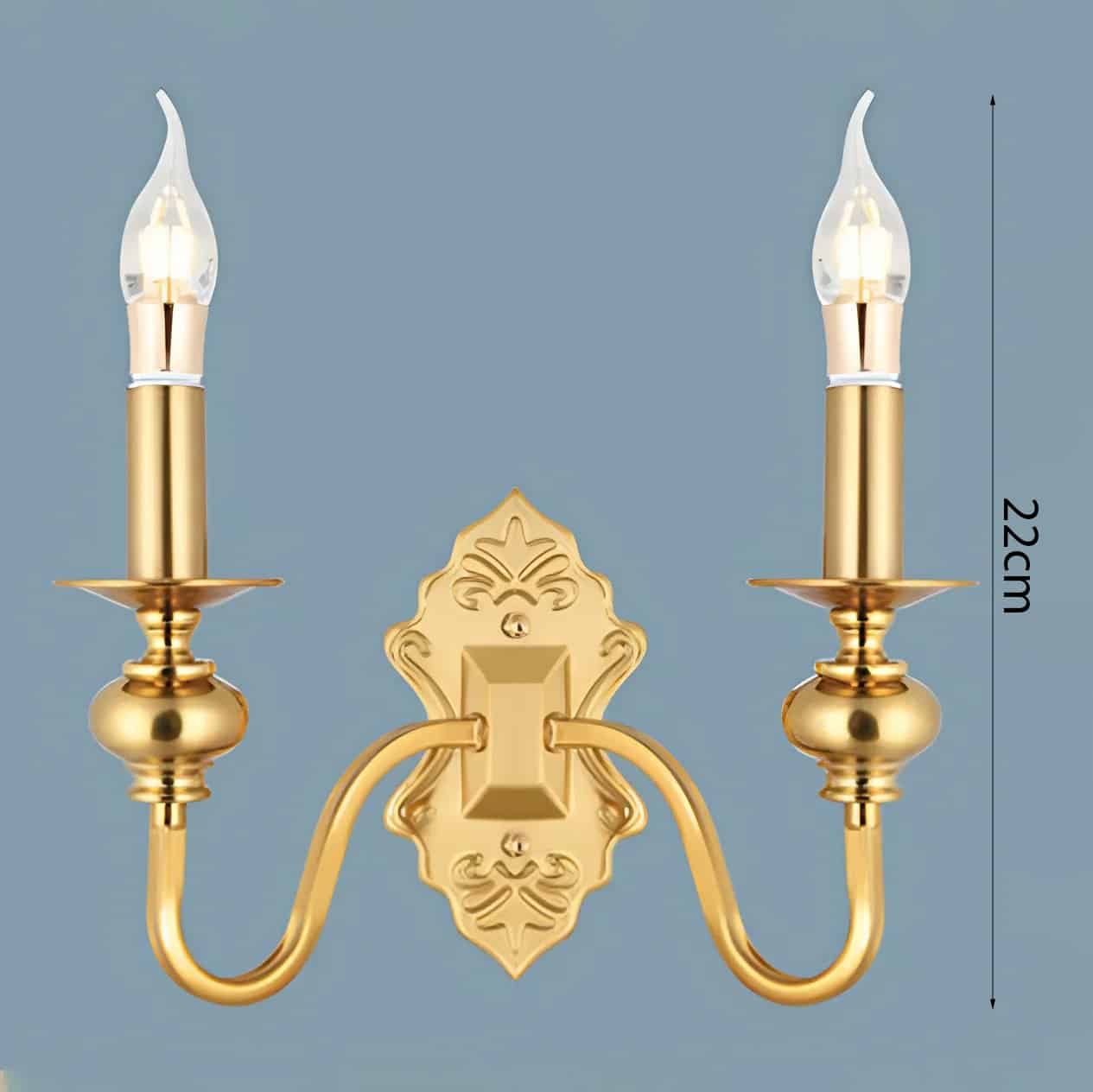 Đèn tường nến châu Âu VB-1768/2