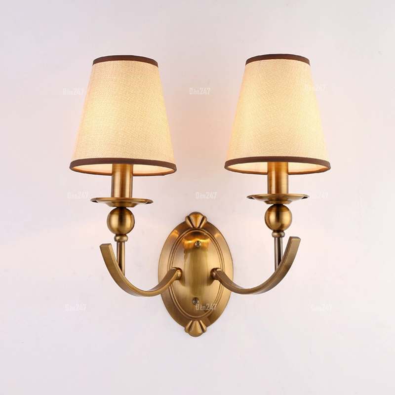 Đèn tường hiện đại chóa vải VB-2305/2