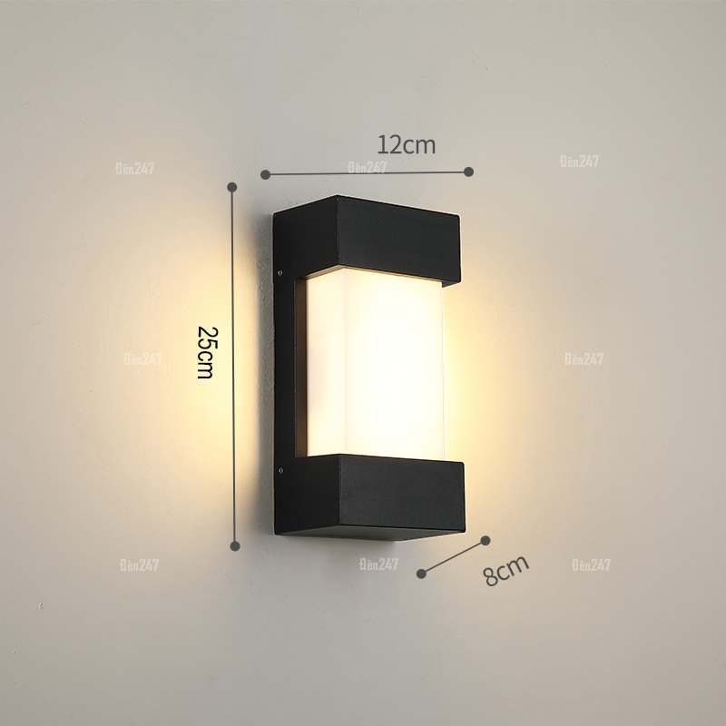 Đèn gắn tường chữ nhật VL-208