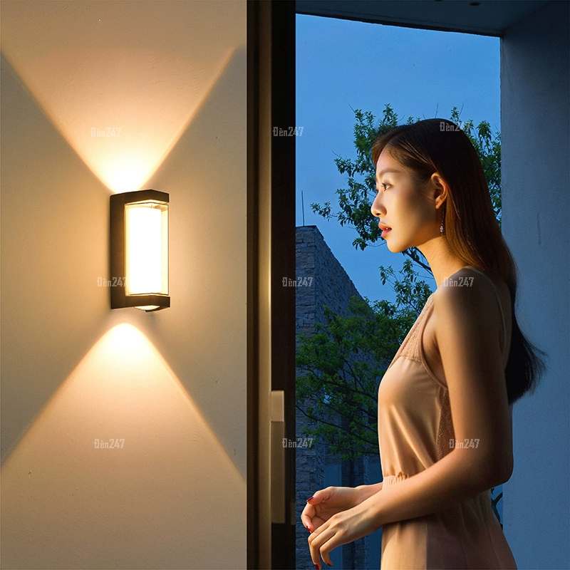 Đèn vách led hình thang 2 tia sáng VL-542C/3000K