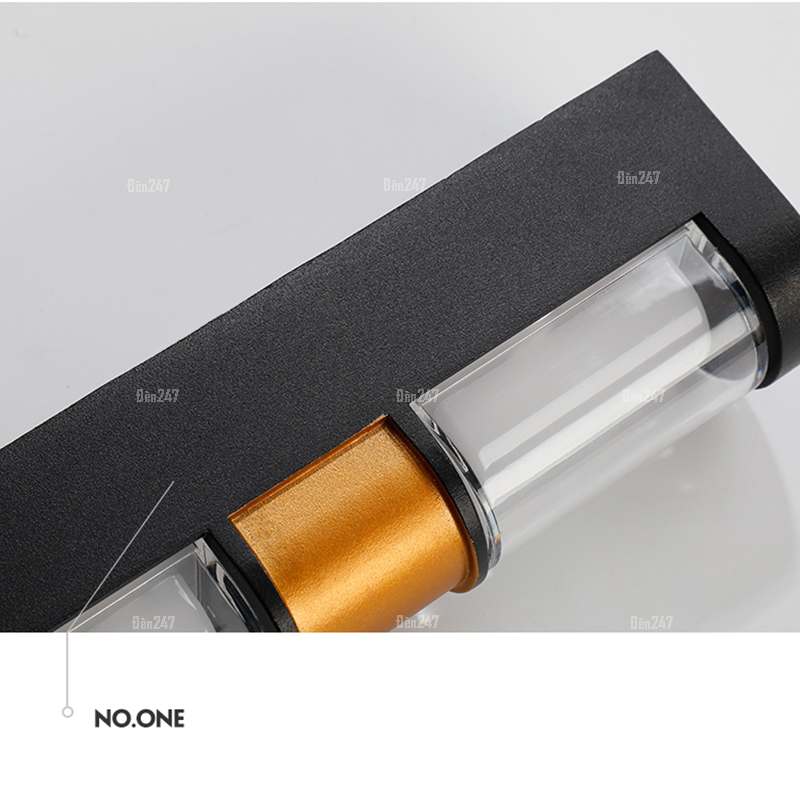 Đèn tường hàng rào sáng toàn thân VL-8271/BK