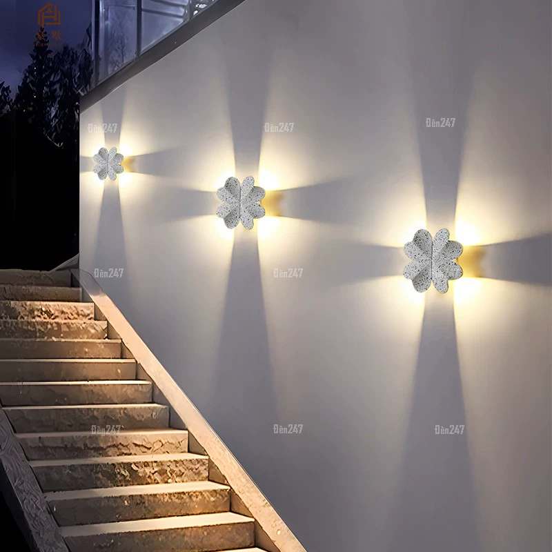 Đèn cỏ ba lá gắn tường VL-8642/SD