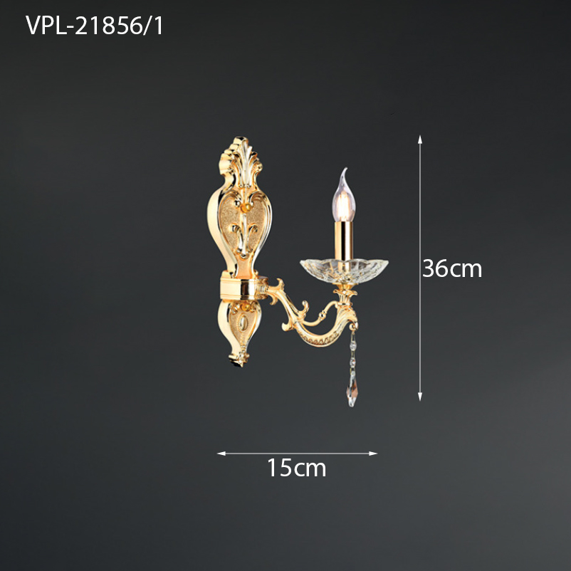 Đèn tường pha lê xà cừ VPL-21856/1