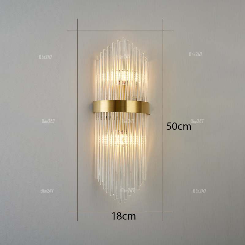 Đèn pha lê đũa trong suốt VPL-2502