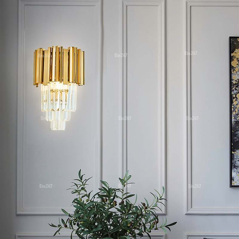 Đèn pha lê gắn tường cao cấp VPL-2528