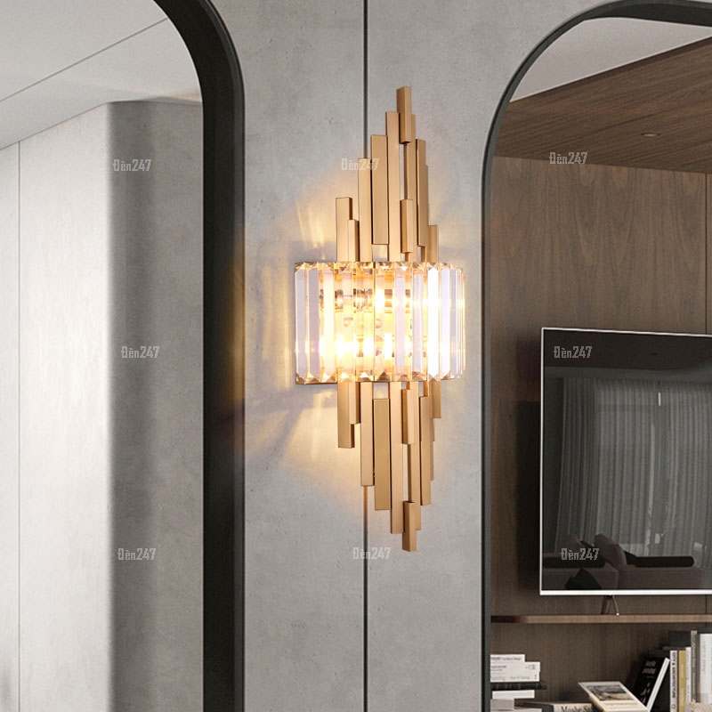 Đèn pha lê gắn tường hình thoi VPL-2578