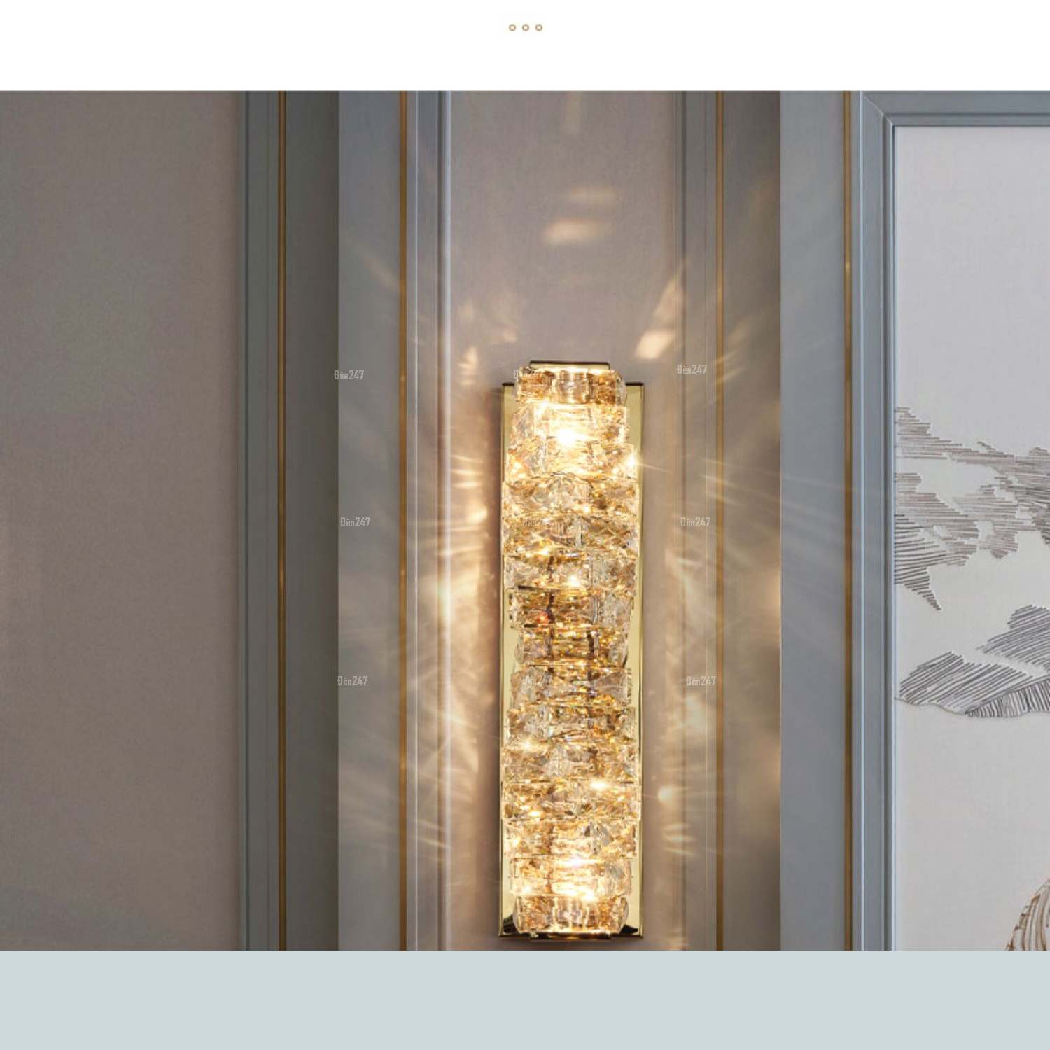 Đèn tường pha lê trong VPL-2580