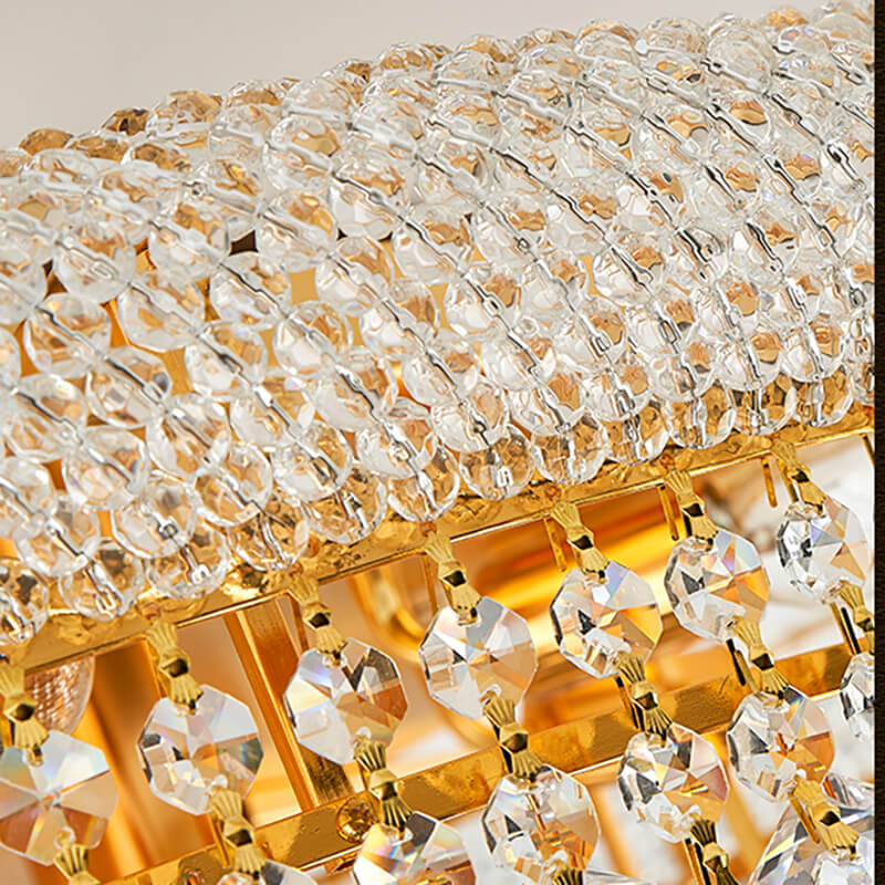 Đèn chùm pha lê thông tầng sảnh khách sạn CFL2333