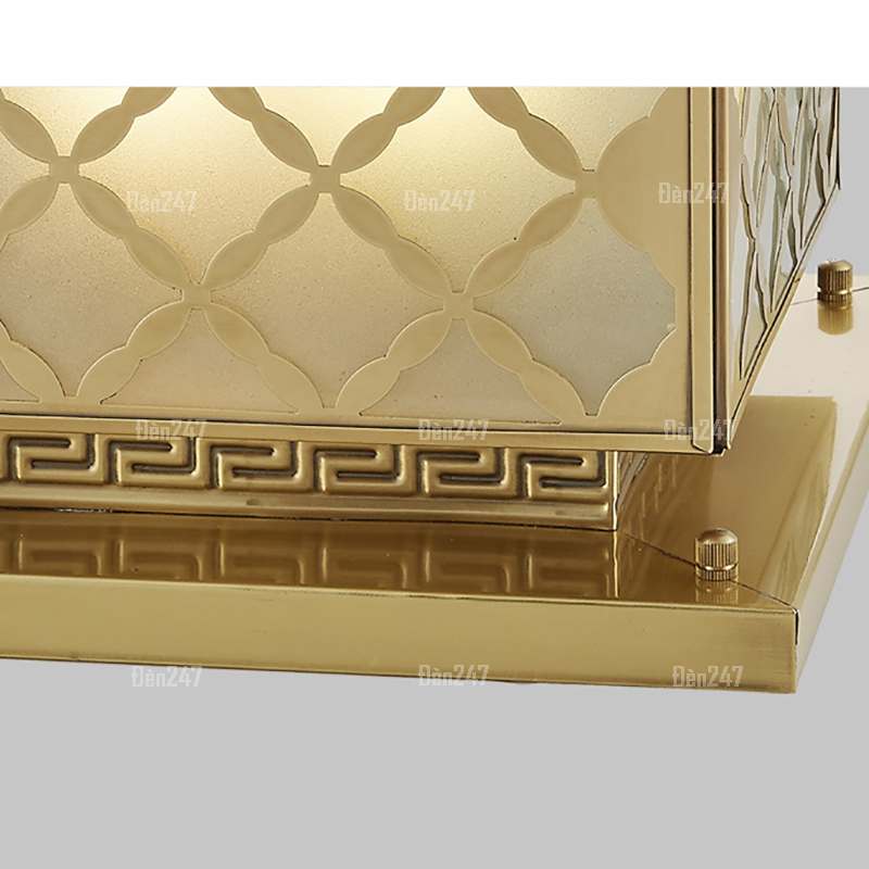 Đèn trụ đồng tường rào xung quanh nhà TD2103