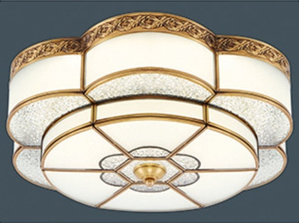 Đèn ốp trần đồng hình cánh hoa 2 tầng OD3110/530