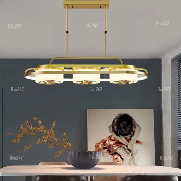 Đèn thả đồng L900mm TD6407