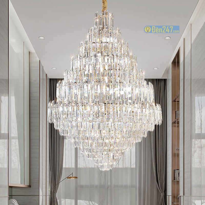 Đèn chùm pha lê K9 thông tầng CFL8188/1000