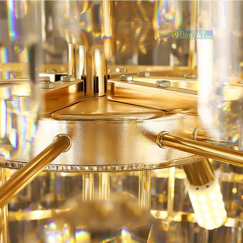 Đèn chùm pha lê K9 thông tầng CFL8188/1000