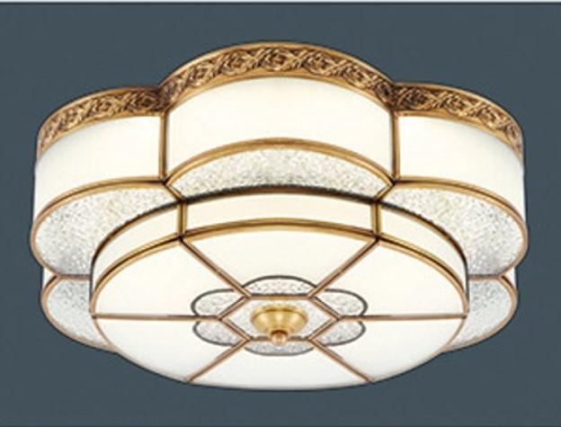 Đèn ốp trần đồng hình cánh hoa 2 tầng OD3110/430