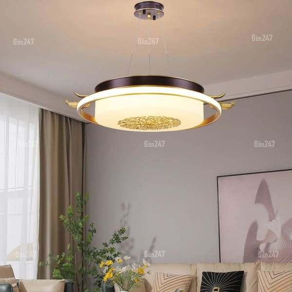 Đèn thả đồng D600mm TD6411/600