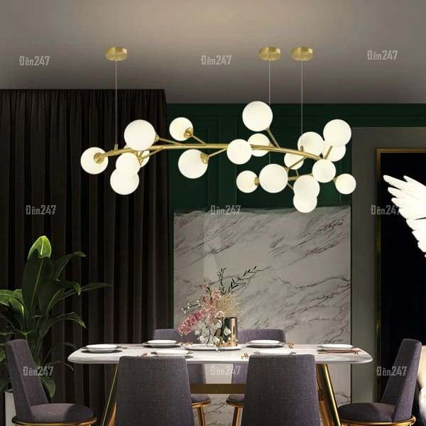 Đèn thả đồng L750mm TD6519/20