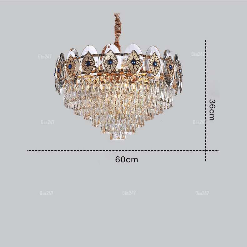 Đèn thả pha lê phòng ngủ CFL2828/600