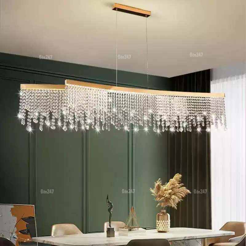 Đèn thả pha lê phòng khách hiện đại TL1608