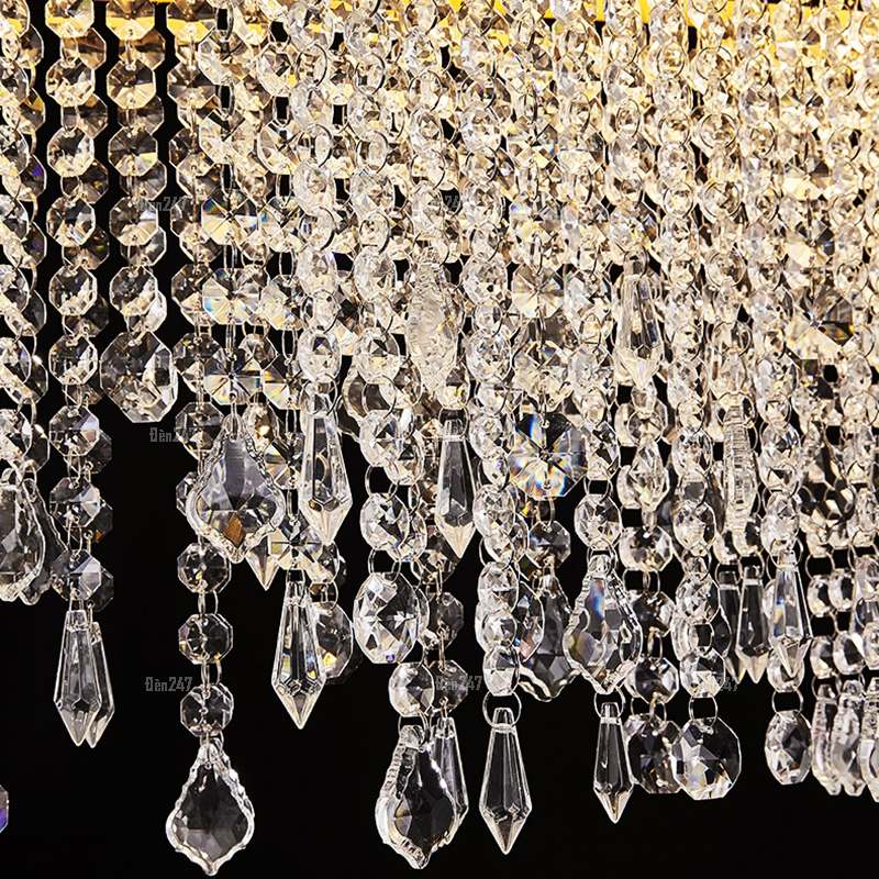 Đèn thả pha lê phòng khách hiện đại TL1608