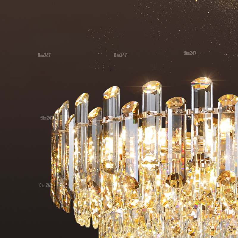 Đèn thả pha lê phòng khách cfl2821/600