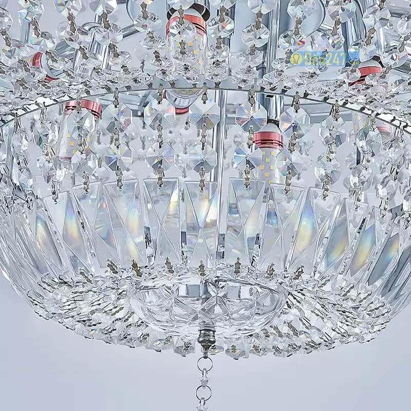 Đèn chùm pha lê phòng khách CFL3518