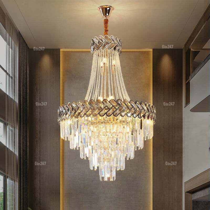 Đèn thả pha lê sảnh khách sạn CFL3526/600