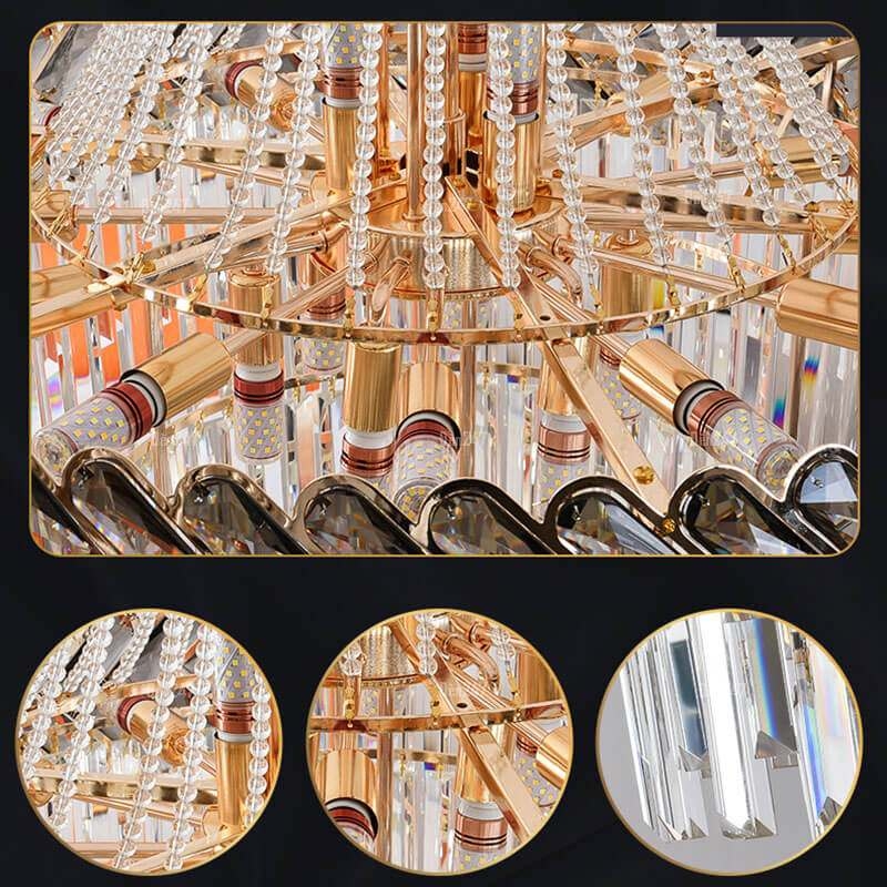 Đèn thả pha lê sảnh khách sạn CFL3526/600